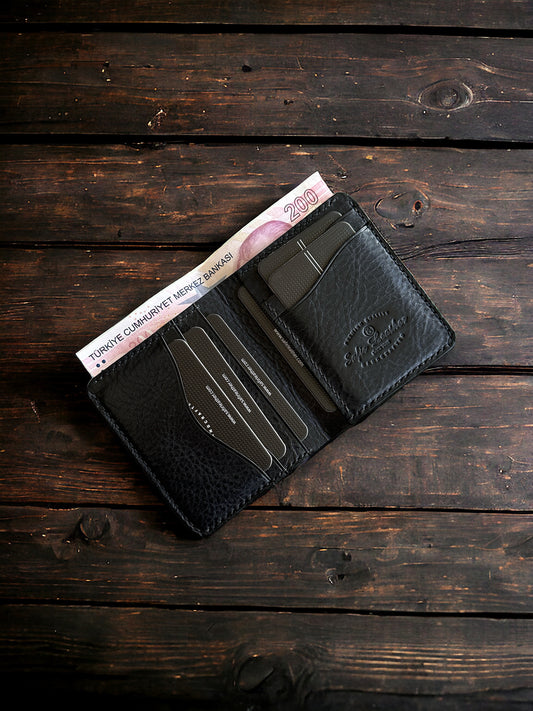 Babil Black Deri Cüzdan