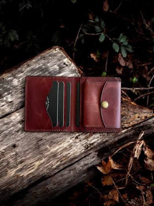 Babil PB İtalyan Kızıl Deri Cüzdan