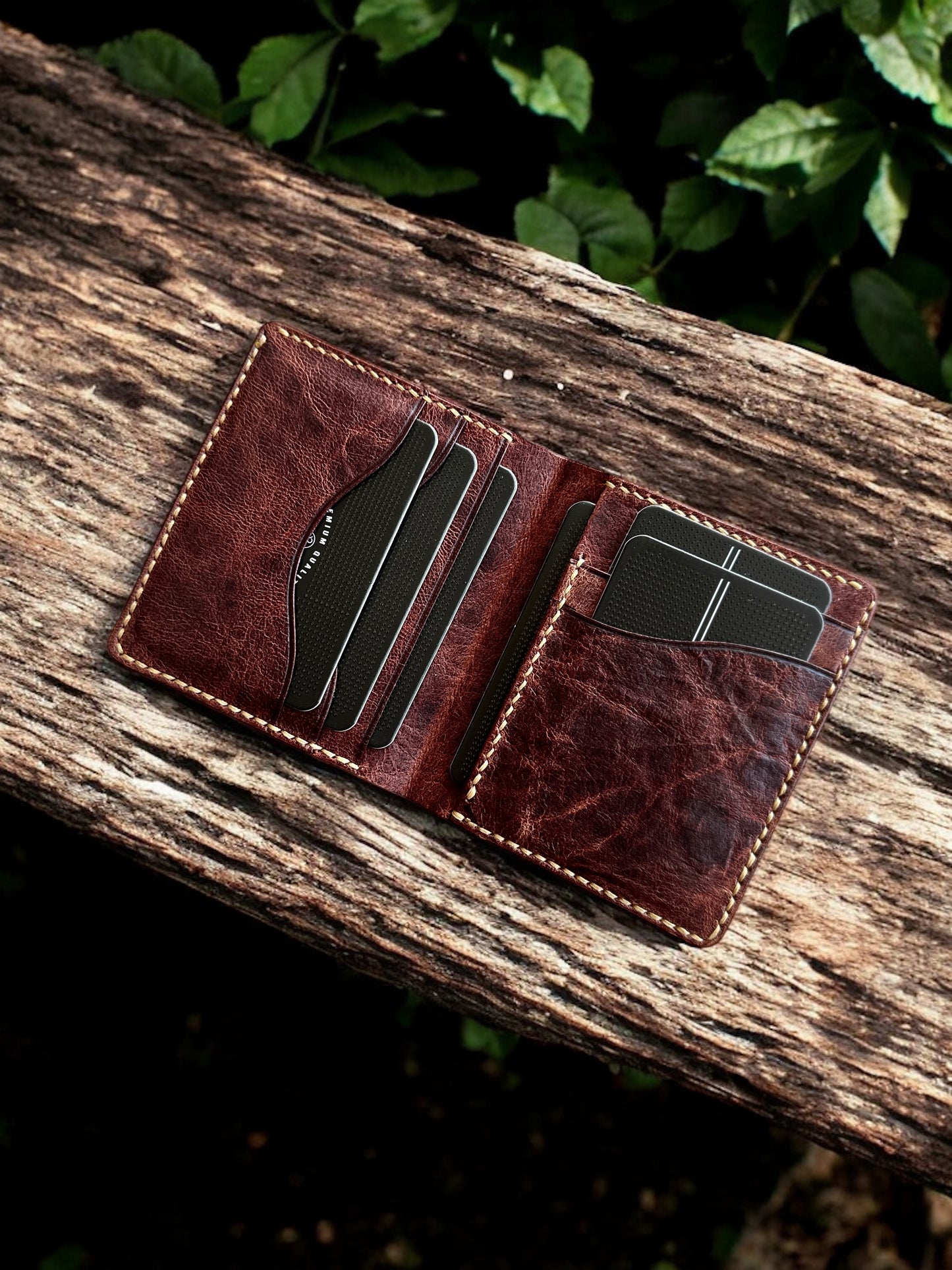 Babil İtalyan Taba Deri Cüzdan (horse leather)