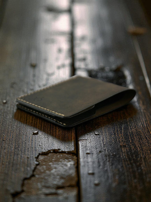 Lidya Kahve Klasik Deri Cüzdan