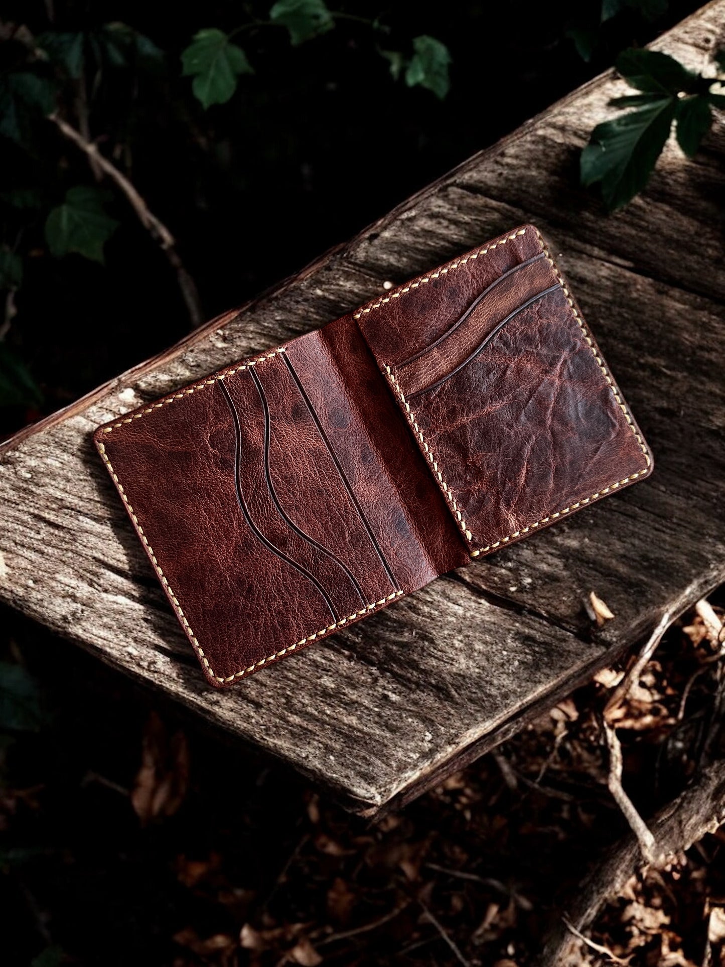 Babil İtalyan Taba Deri Cüzdan (horse leather)