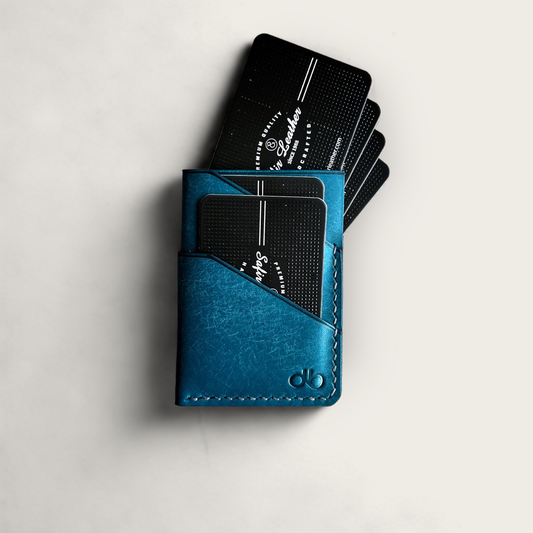 Prestige Deri Kartlık - Turkuaz