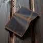 Crazy Leather Minimal Wallet