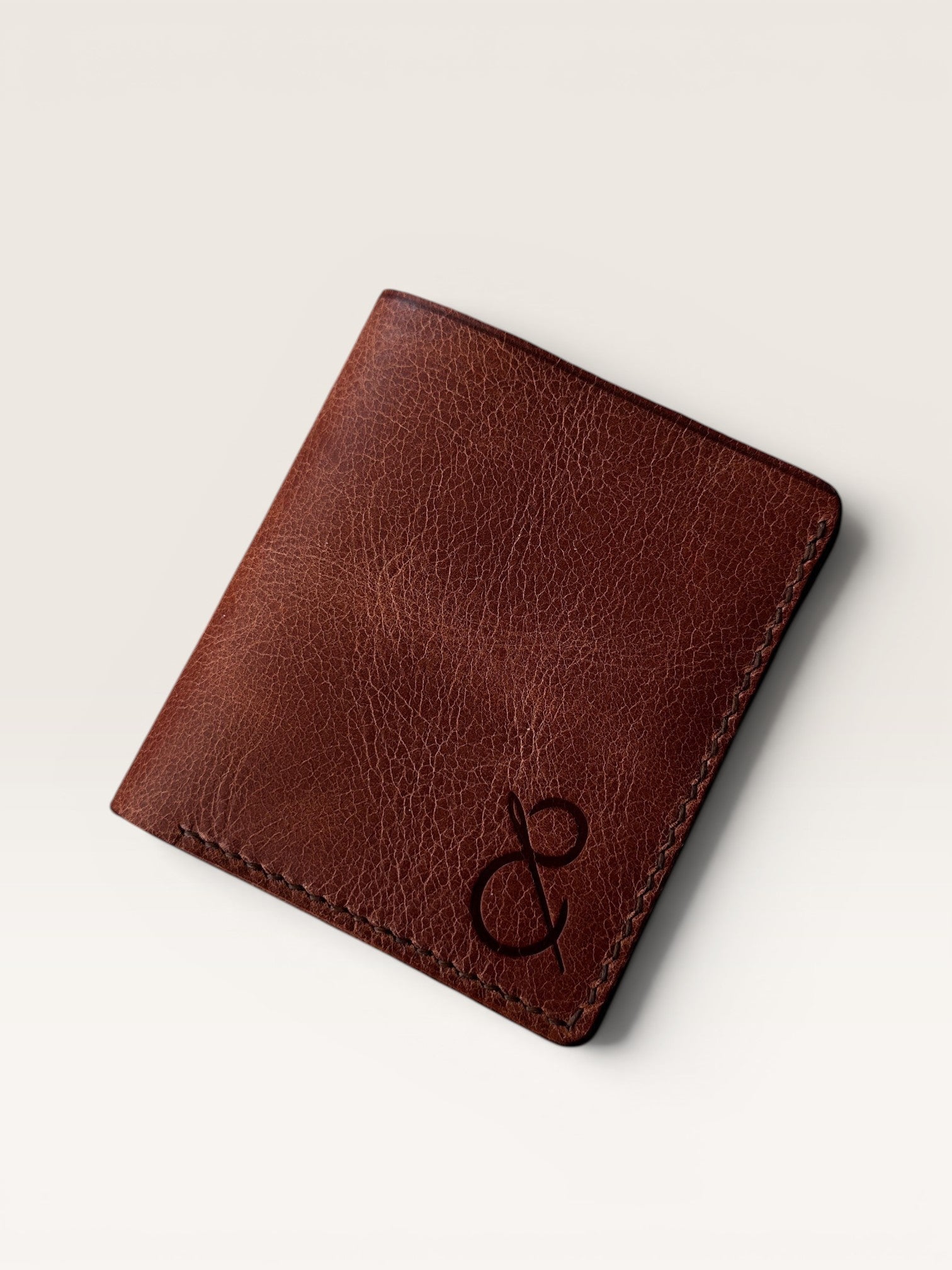 Safir Leather B-King kiremit deri cüzdan, dayanıklı tasarım.