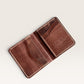 Safir Leather özel renk İtalyan deri cüzdan, elde dikilmiş, 10x8.5 cm boyutlarında, 6-12 kart kapasiteli, unisex.