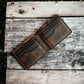 Safir Leather İtalyan deri kahve taba rengi, 8 kart bölmeli ve nakit para gözlü, unisex cüzdan