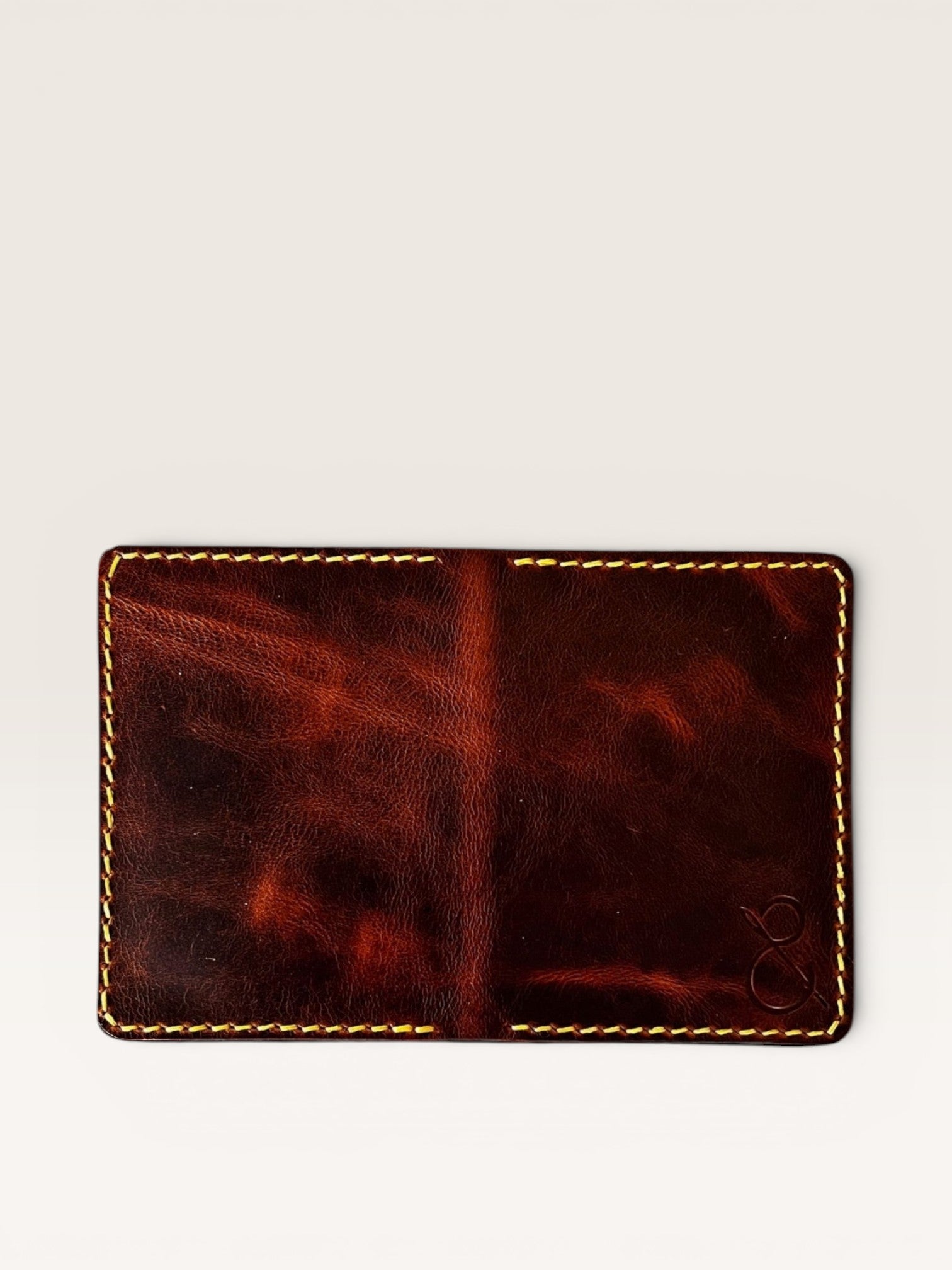 Safir Leather İtalyan Deri Özel Kartlık - Frisco Tan, 6 kart bölmeli, el yapımı, ömür boyu garantili, unisex kartlık.