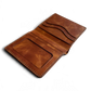 Safir Leather Babil PM Gold İtalyan deri cüzdan, kartlık ve nakit bölmeleriyle pratik.
