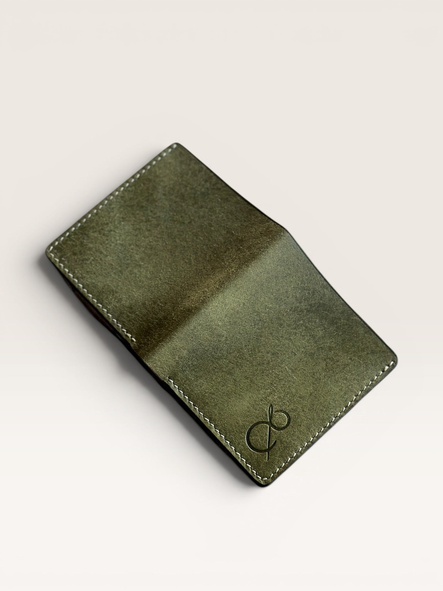 Safir Leather Babil İtalyan Pueblo hakiki deri yeşil cüzdan, zarif ve dayanıklı, el yapımı, ince işçilikli.